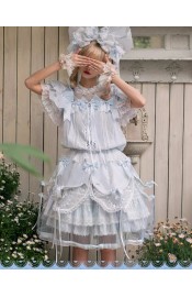 Classical Puppets Doll's Closet - Dewdrop Lily Of The Valley Low Waist OP and Dolly OP(Limited Pre-Order/3 Colours/Full Payment Without Shipping)